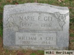 Marie E Snider Gee