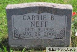 Carrie B. Neff