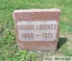 Georgie I Decker