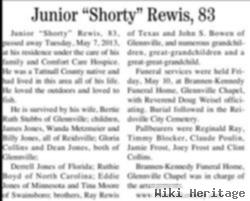 Junior "shorty" Rewis