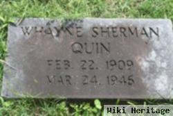 Whayne Sherman Quin