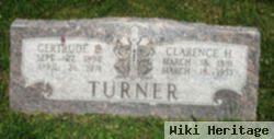 Clarence H Turner