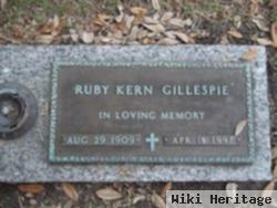 Ruby Kern Gillespie