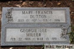 Mary Francis Miller Dutton