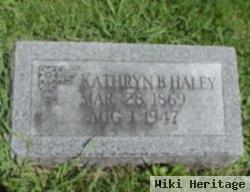 Kathryn B. Lewis Haley