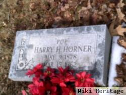 Harry Harper "pop" Horner