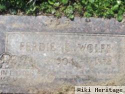 Ferdie E Wolfe