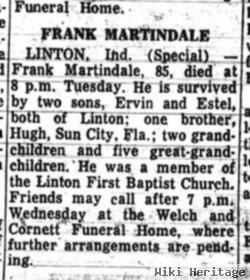 Thomas Frank Martindale