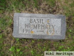 Basil E Humphrey