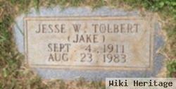 Jesse W "jake" Tolbert