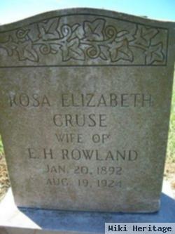 Rosa Elizabeth Cruse Rowland