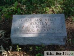 Sarah Jane Wells Wooten