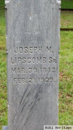 Joseph M Lipscomb, Sr