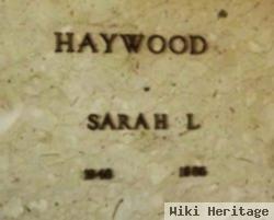 Sarah L. Haywood