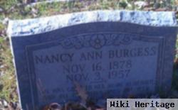 Nancy Ann Mathis Burgess