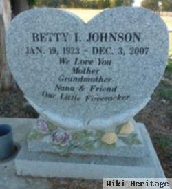 Betty I. Johnson