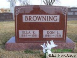 Ella K Browning