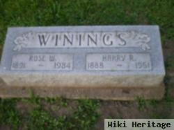 Harry R Winings