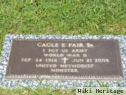 Rev Cagle E. Fair, Sr