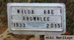 Wilda Rae Mclain Brownlee