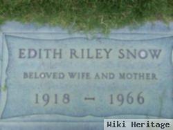 Edith Riley Snow