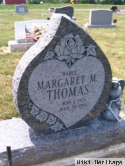 Margaret M "marge" Thomas