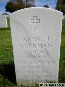 Wayne F Ruckman