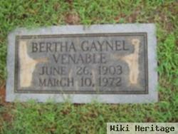 Bertha Gaynel Venable