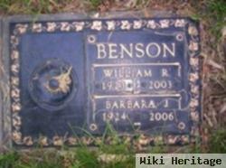 William R Benson