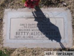 Betty Alice Weete