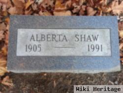 Alberta Shaw