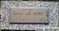 Sammie Lee Hord
