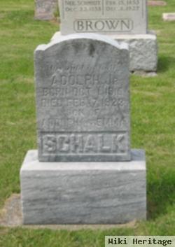 Adolph Gustav Eduard Schalk, Jr