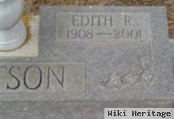 Edith R Watson