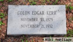 Colon Edgar Kerr