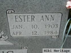 Ester Ann Harrington Wilfong