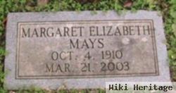 Margaret Elizabeth Mays