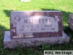 Olive M. Mcintyre