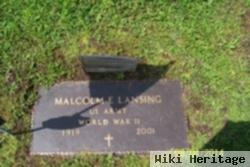 Malcolm E. Lansing