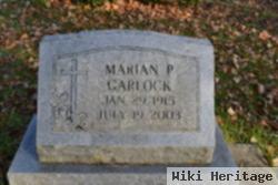 Marian P Garlock