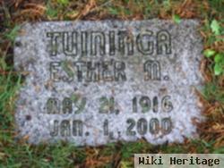 Esther M Tuininga