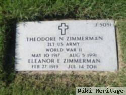 Eleanor E Zimmerman