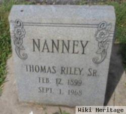 Thomas Riley Nanney, Sr