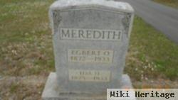 Egbert O. Meredith