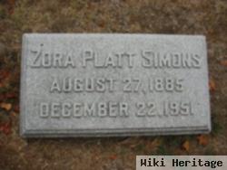 Zora Pyle Simons