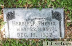 Herbert Paul "herbie" Phenix