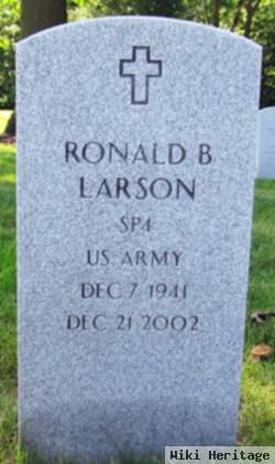 Ronald B Larson