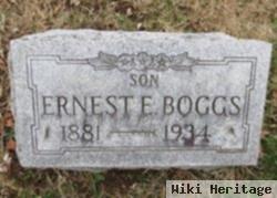 Ernest E Boggs