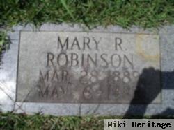 Mary R. Robinson