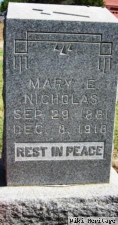 Mary E Nicholas